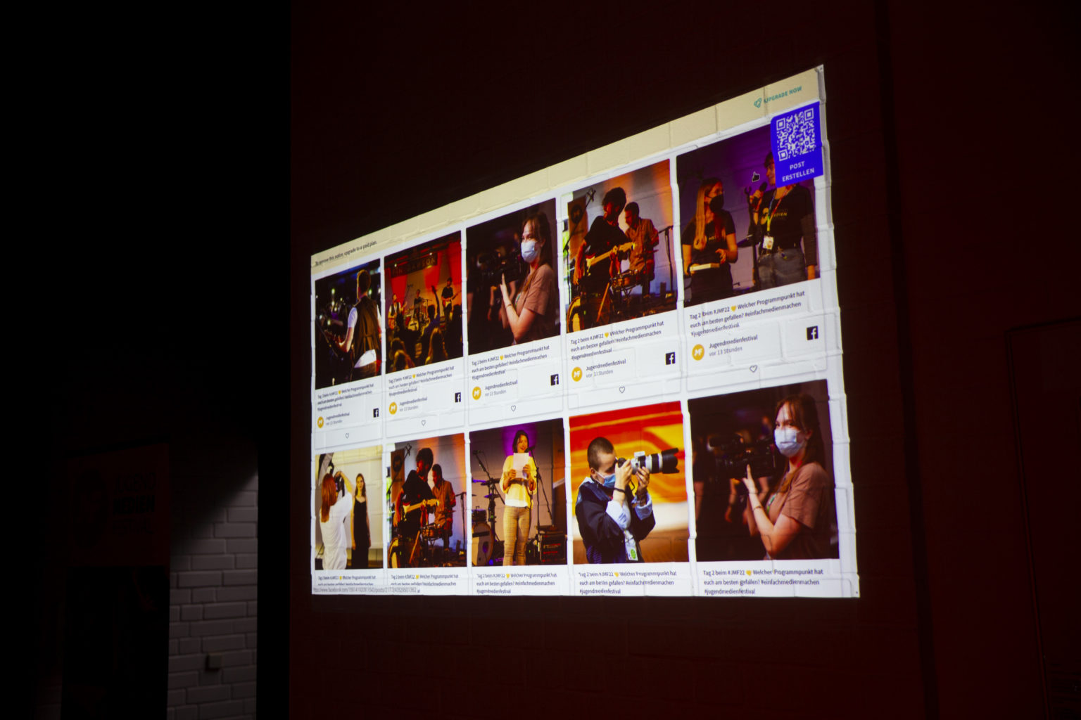 Social Media auf dem JMF22